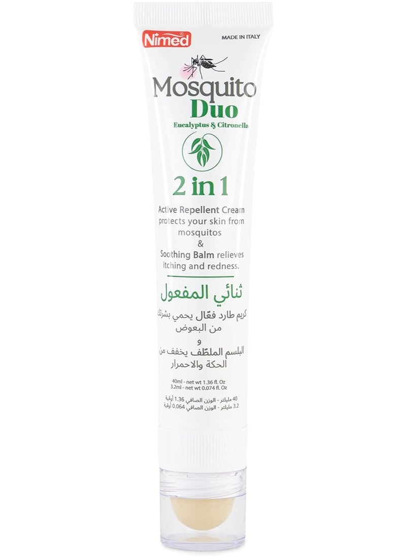 Mosquito Duo 2 In 1 - Before & After Mosquito Cream 40 ML