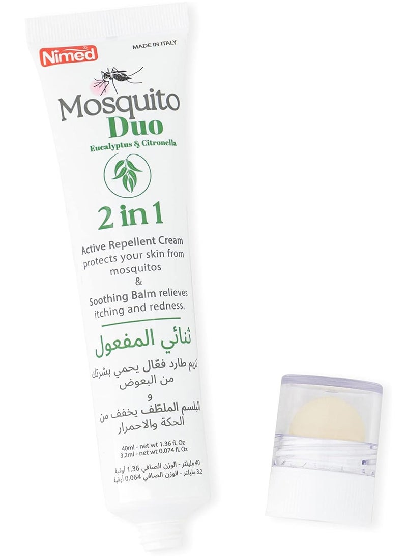 Mosquito Duo 2 In 1 - Before & After Mosquito Cream 40 ML