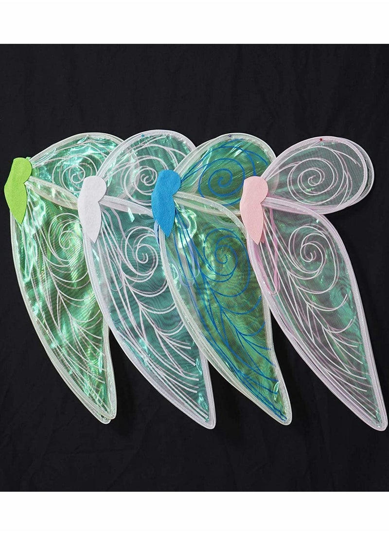 Kids Girls Sparkling Sheer Wings, Fairy Wings Dress Up Wings