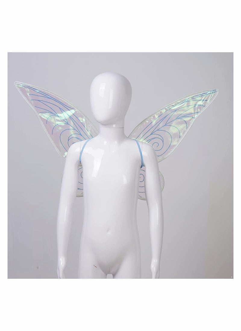 Kids Girls Sparkling Sheer Wings, Fairy Wings Dress Up Wings