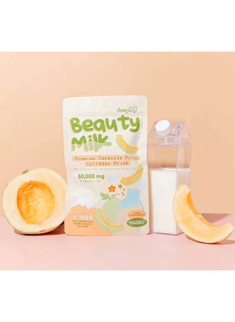 Beauty Milk Premium Japanese Melon Collagen Drink