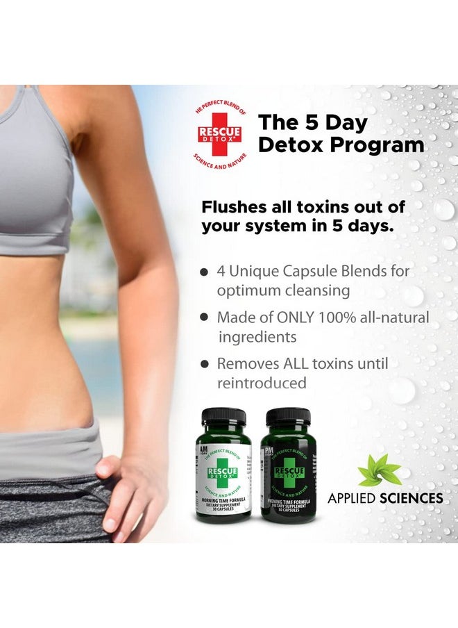 5 Day Detox +Plus Kit - 72Ct Capsules | Permanently Removes All Toxins