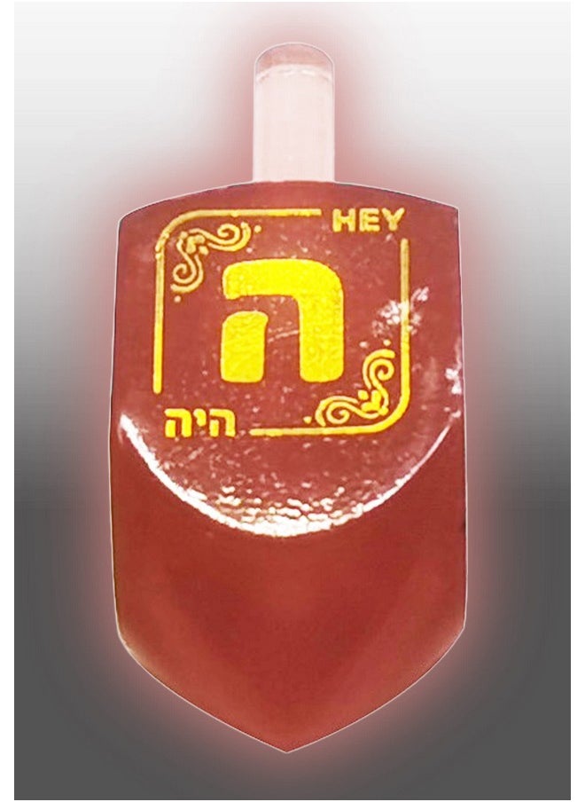 Hanukkah Dreidels - Glow In The Dark Dreidel - 4 Pack Medium