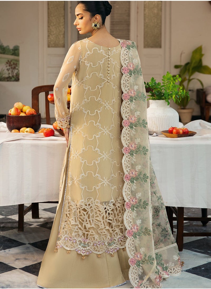 Dastak Chiffon Stitched Dress