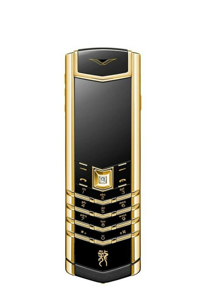 Signature Golden Mobile Phone with a New Look – Elegance Redefined!
