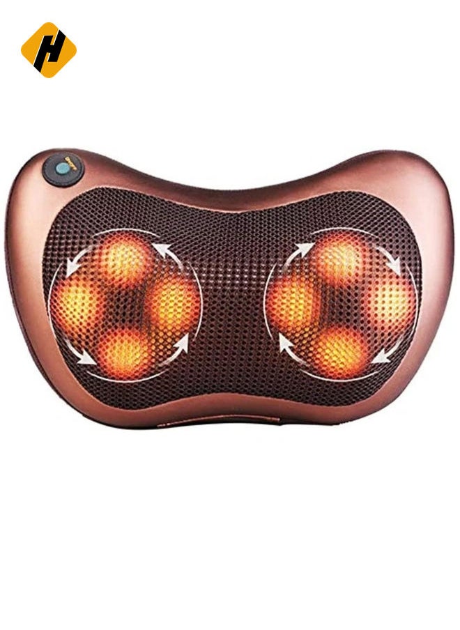 Neck Massage Pillow And Shoulders Legs Back Massager Relaxation By 8 Head With Magnet Vibrator Electric Heating Kneading Therapy