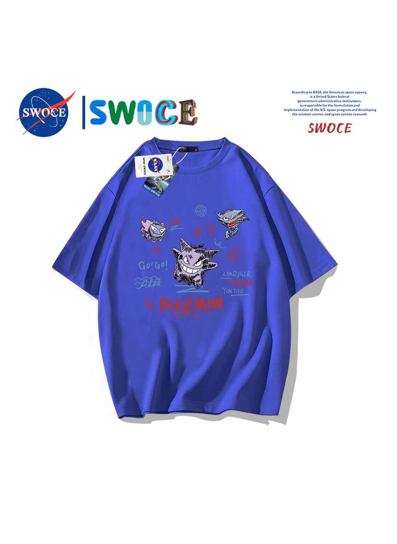 New Fashion Cartoon Anime SWOCE Cotton T-shirt