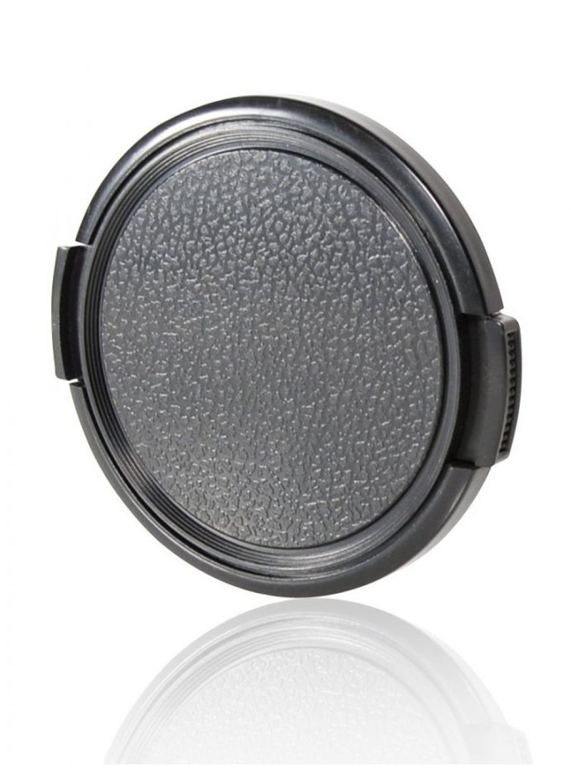 CamDesign Sides Pinch Snap-On Front Lens Cap/Cover Compatible with Canon, Nikon, Sony, Fujifilm Pentax All DSLR Lenses (49 MM)