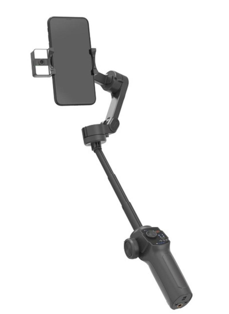 AI Tracker Gimbal P9 with 6 Hours Working Time, iOS/Android APP, Video Effects, 80 Minuets Working Time - Black