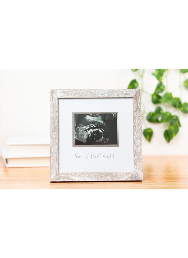 Rustic Sonogram Frame