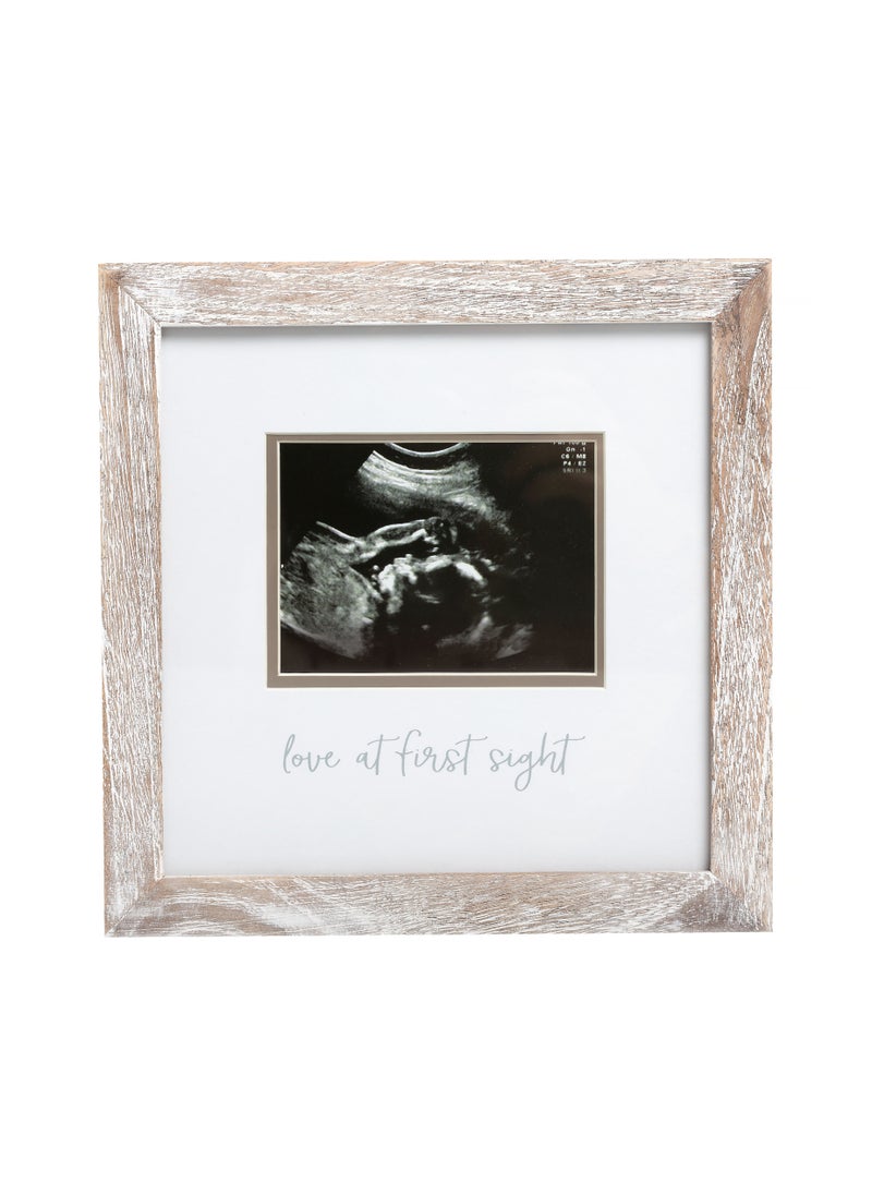 Rustic Sonogram Frame