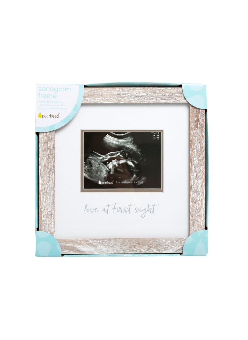 Rustic Sonogram Frame