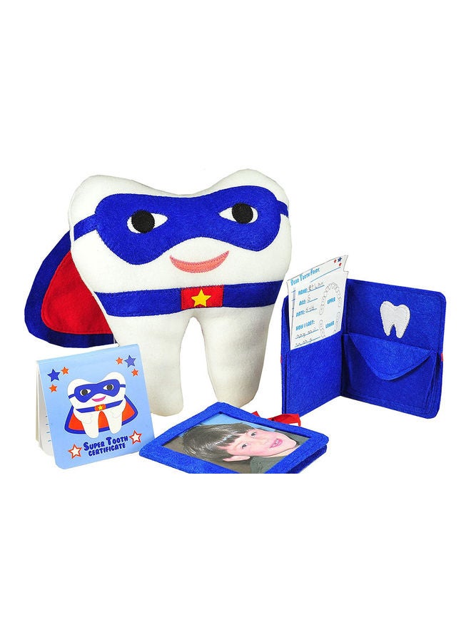 Tooth Fairy Superhero Pillow With Notepad And Keepsake Pouch