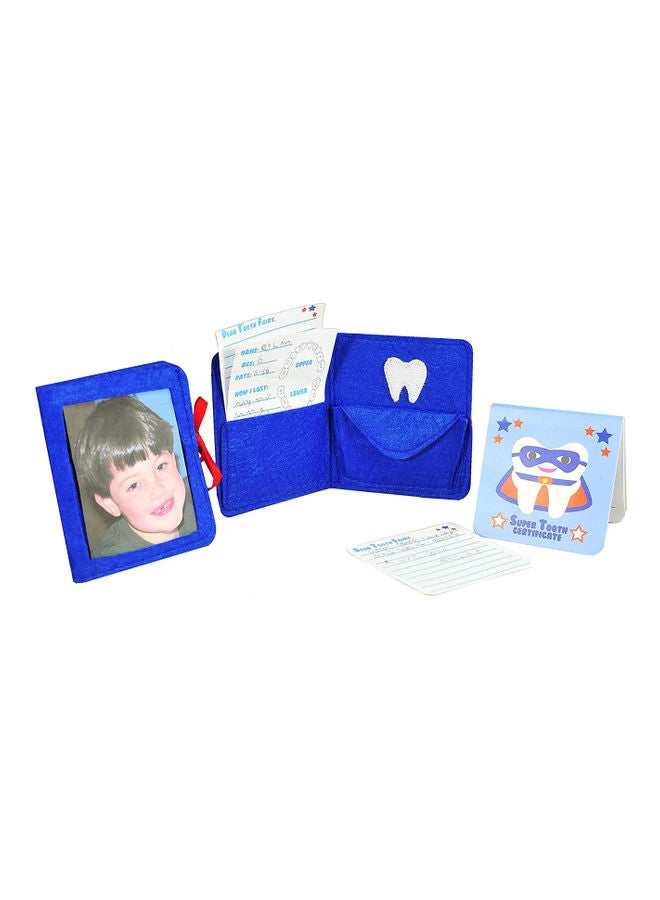 Tooth Fairy Superhero Pillow With Notepad And Keepsake Pouch