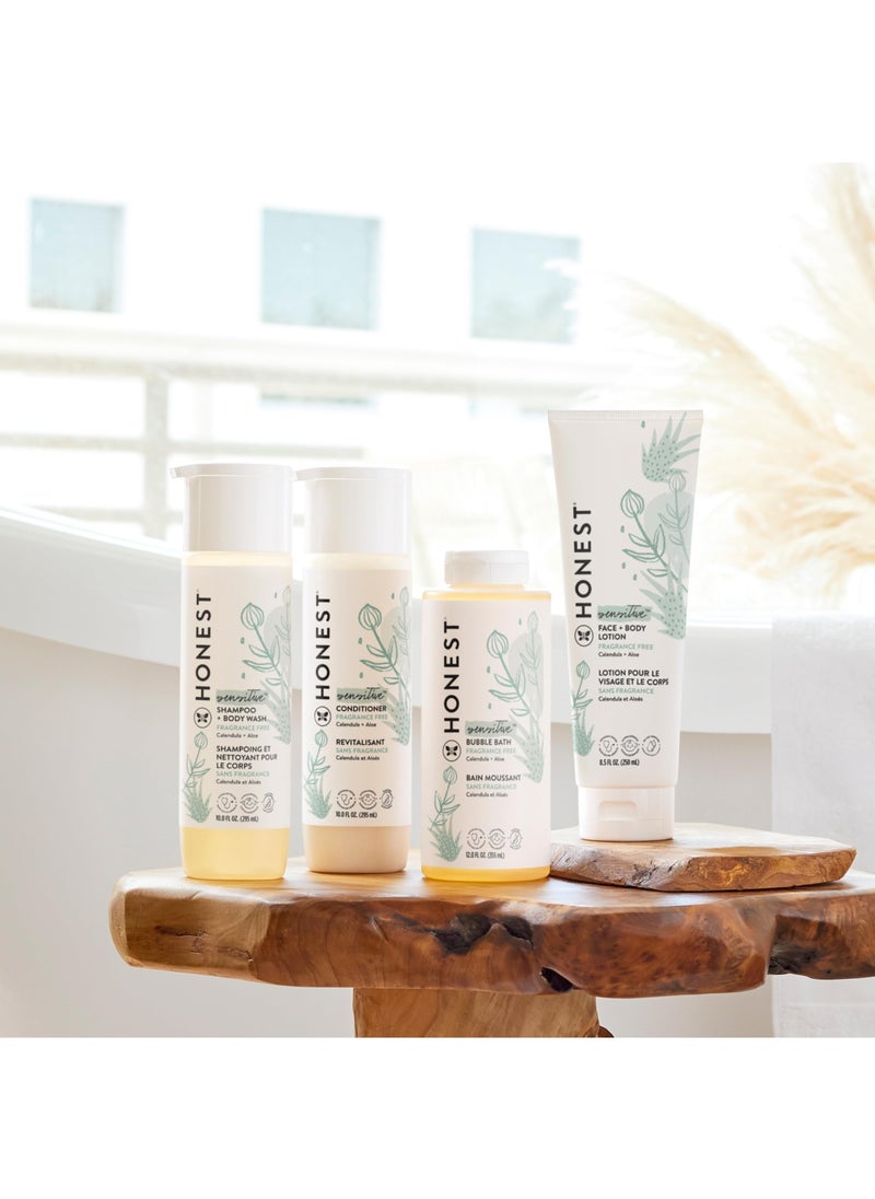 The Company Purely Simple Shampoo And Body Wash Fragrance Free 10 Fluid Ounce