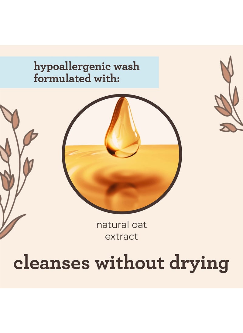 Gentle Wash And Shampoo With Natural Oat Extract TearFree And Lightly Scented 33 Fl. Oz 33 Fluid Ounce