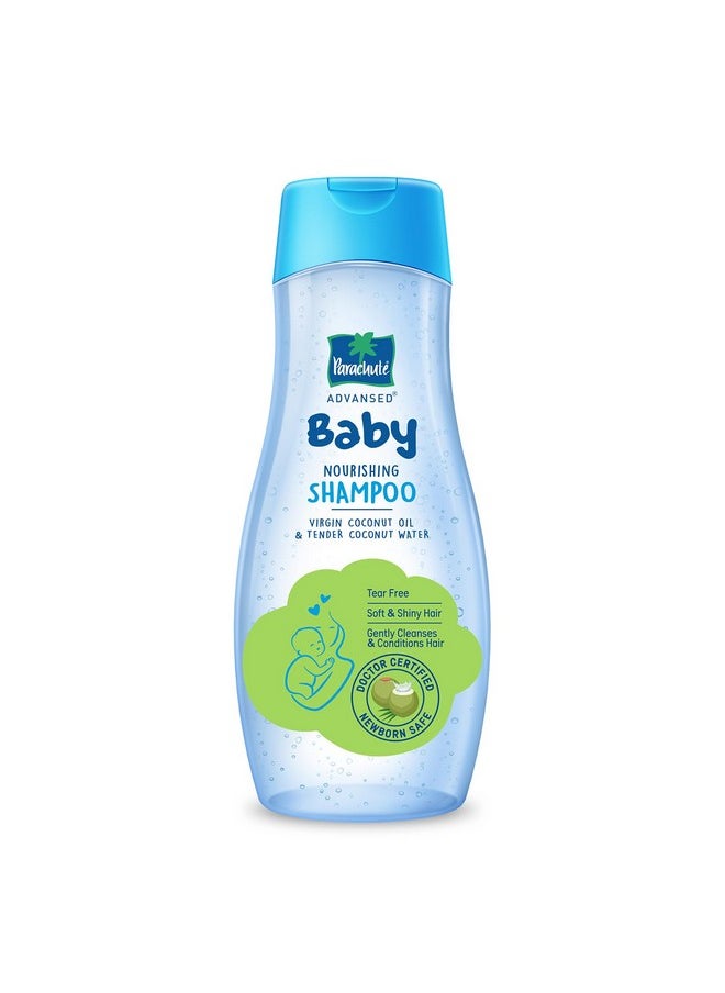 Baby Shampoo For Kids | Doctor Certified | Tear Free | Tender Coconut Water & Virgin Coconut Oil | Soft & Shiny Hair | 410Ml