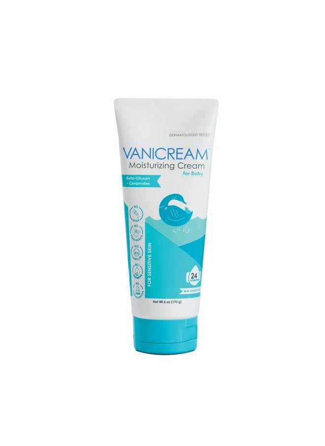 Moisturizing Cream For Baby - 6Oz - Moisturizer Formulated Without Common Irritants For Those With Sensitive Skin