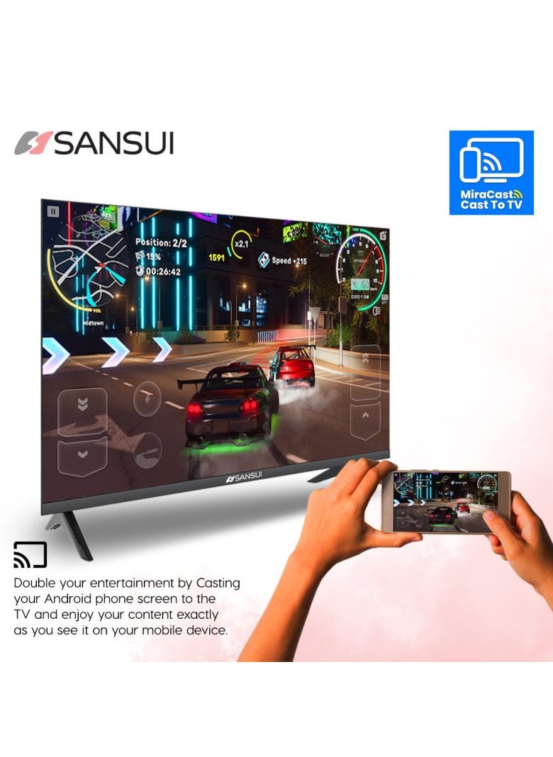 SANSUI 43 inch Full HD Edgeless Smart TV