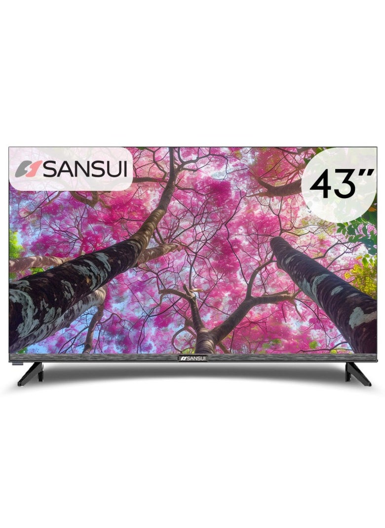 SANSUI 43 inch Full HD Edgeless Smart TV