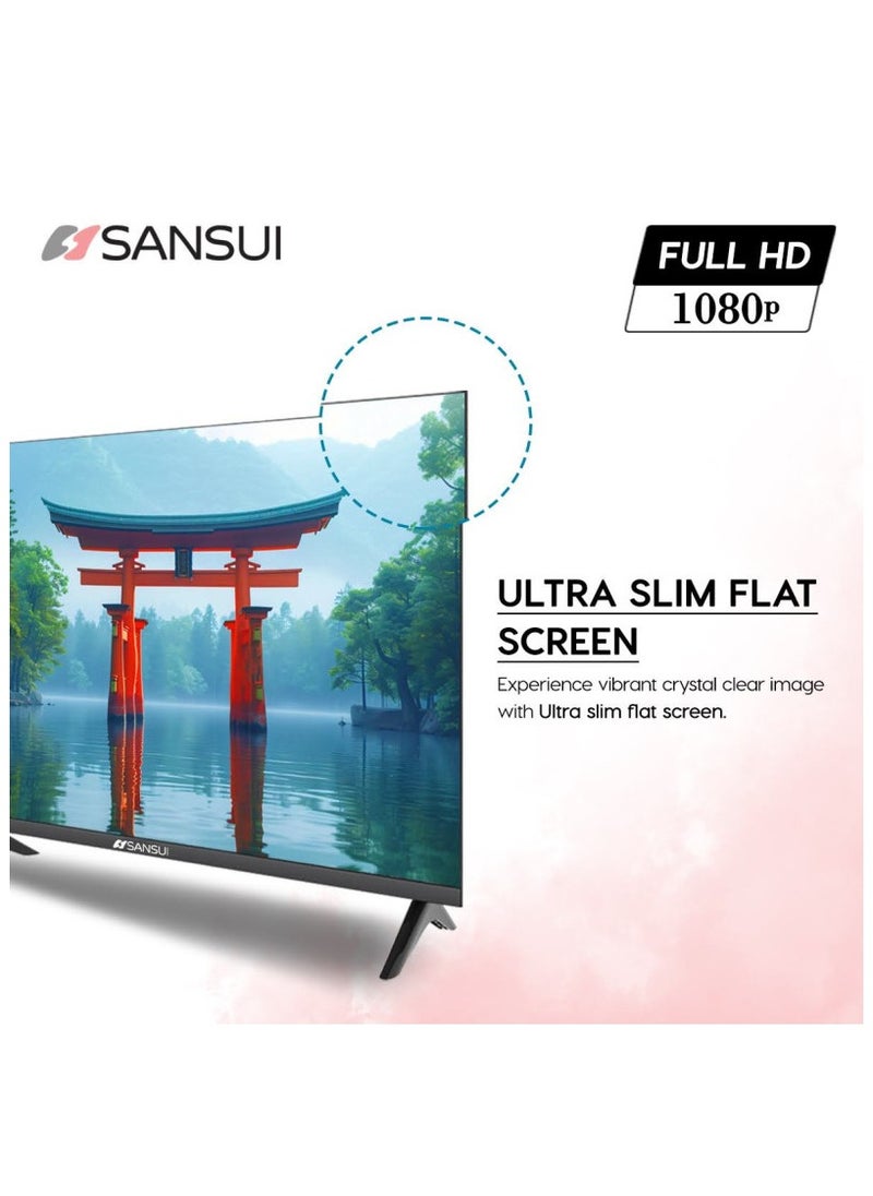 SANSUI 43 inch Full HD Edgeless Smart TV