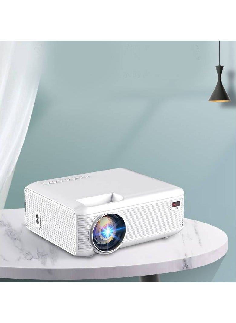 HD Ultra-Clear Home Projector for Bedroom Rental Houses and Mobile Phone Projection