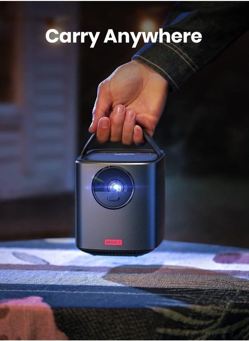 Anker Mars II Pro 500 ANSI Lumen Portable Projector, Black, 720p Image, Video Projector, 30 to 150 Inch Image TV Projector, Movie Projector, Home Entertainment, HDMI