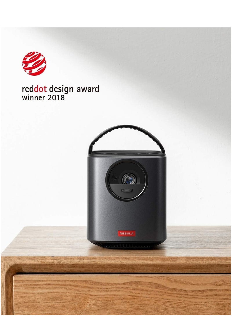 Anker Mars II Pro 500 ANSI Lumen Portable Projector, Black, 720p Image, Video Projector, 30 to 150 Inch Image TV Projector, Movie Projector, Home Entertainment, HDMI