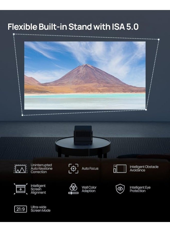 HORIZON S Pro | 4K Long Throw Projector w/ Dolby Vision, IMAX Enhanced, Dual Light 2.0, 3720 1800 ISO Lumens, Up to 200