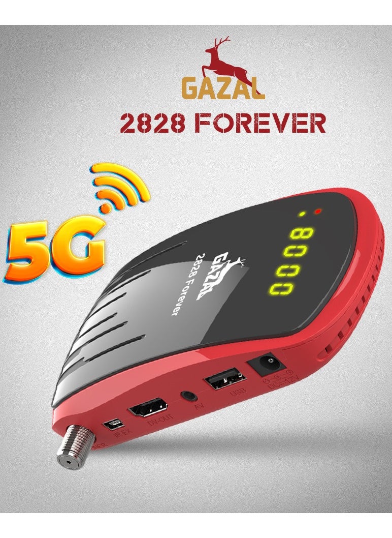 GAZAL 2828 FOREVER 5G SATELLITE RECEIVER