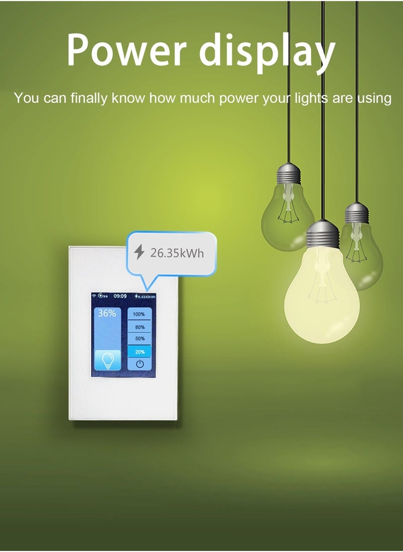 LANBON APPLE HOMEKIT DIMMER SMART SWITCH WHITE