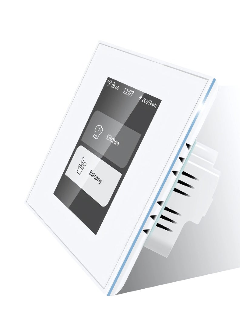 LANBON MAGIC PANEL LCD WIFI TUYA SMART SWITCH WHITE