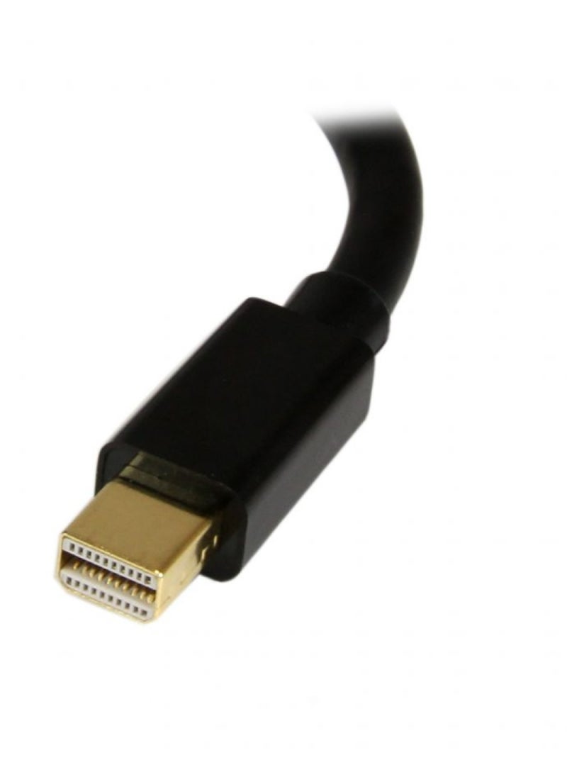 StarTech.com Mini DisplayPort to DisplayPort Adapter - 4K x 2K UHD Video - Mini DP to DP Converter - Mini DisplayPort to DisplayPort 1.2 Adapter - mDP PC/Computer to DP Monitor/Display (MDP2DPMF6IN)