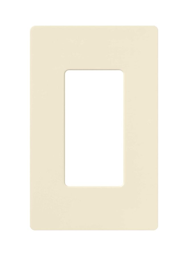 Single Gang Wall Plate Almond 0.25x3x4. 75inch