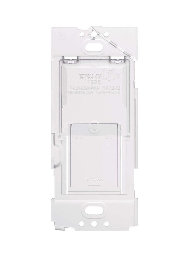 Wireless Wall Plate Bracket White 2.25x2.25x4.5inch