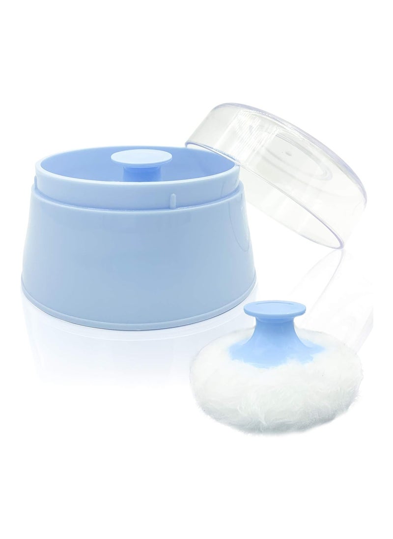 Baby Talcum Powder Container, Blue