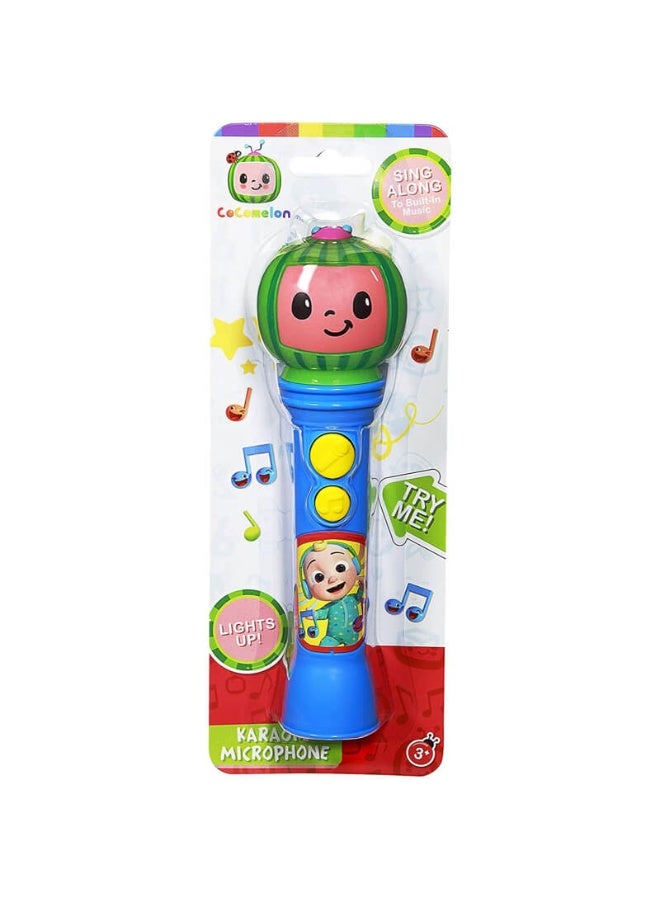 Cocomelon Sing Along Karaoke Microphone with Built-in Music