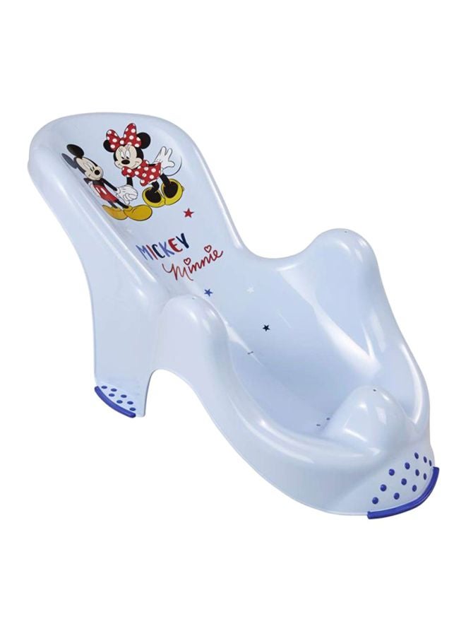 Mickey Minnie Anatomic Baby Bath Chair - Light Blue