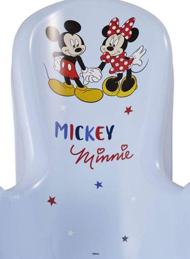 Mickey Minnie Anatomic Baby Bath Chair - Light Blue