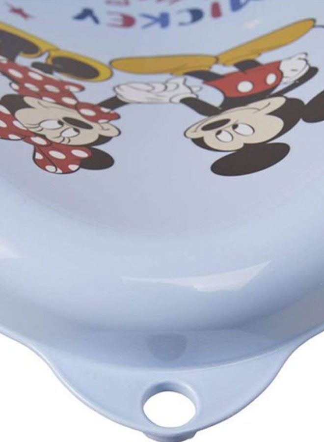 Mickey Minnie Anatomic Baby Bath Chair - Light Blue