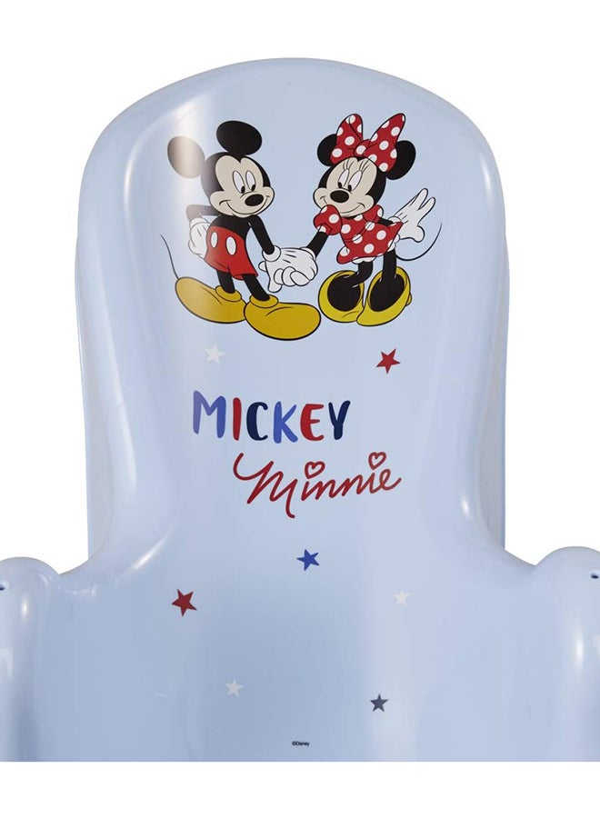 Mickey Minnie Anatomic Baby Bath Chair - Light Blue