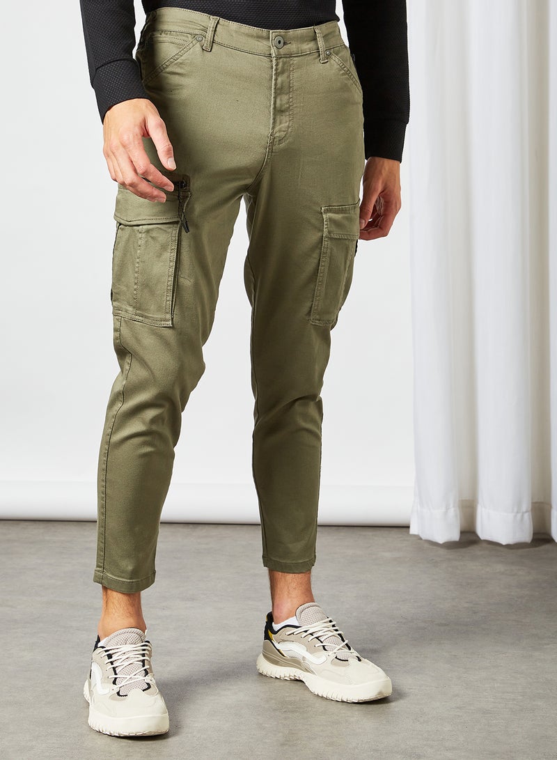 Cargo Pocket Pants Olive