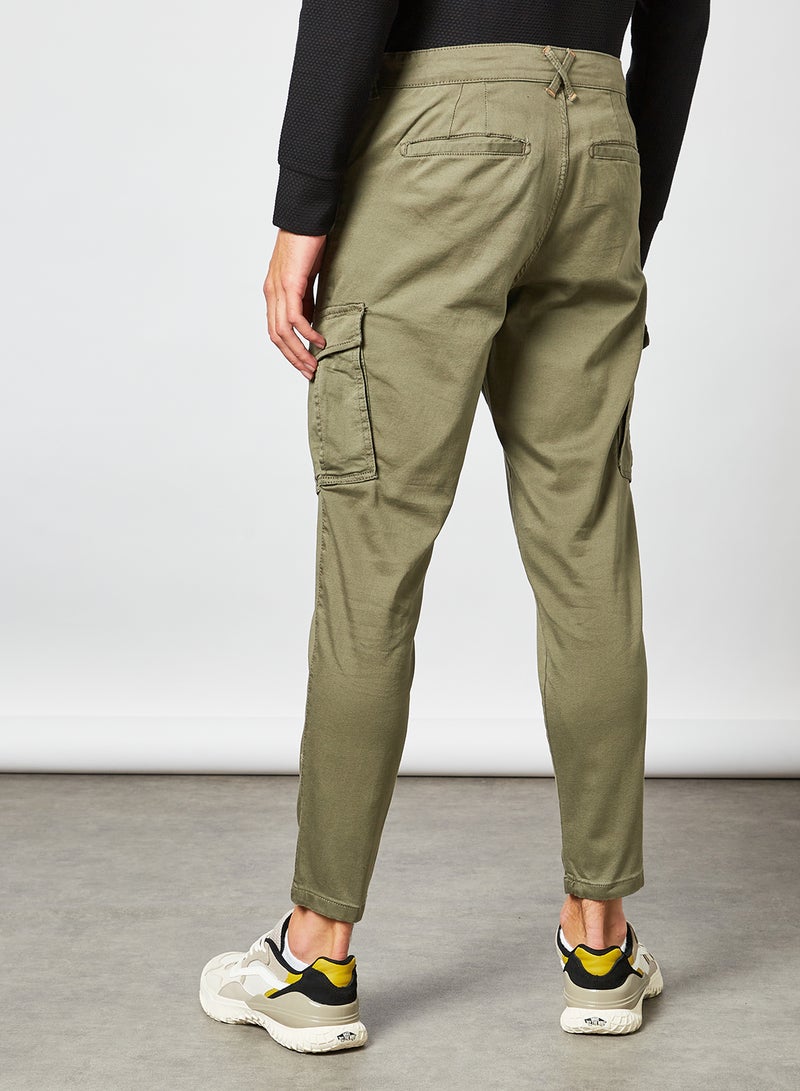 Cargo Pocket Pants Olive