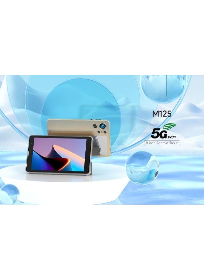 M125 8 Inch Resolution Display 6GB RAM 256GB RAM Android Tablet