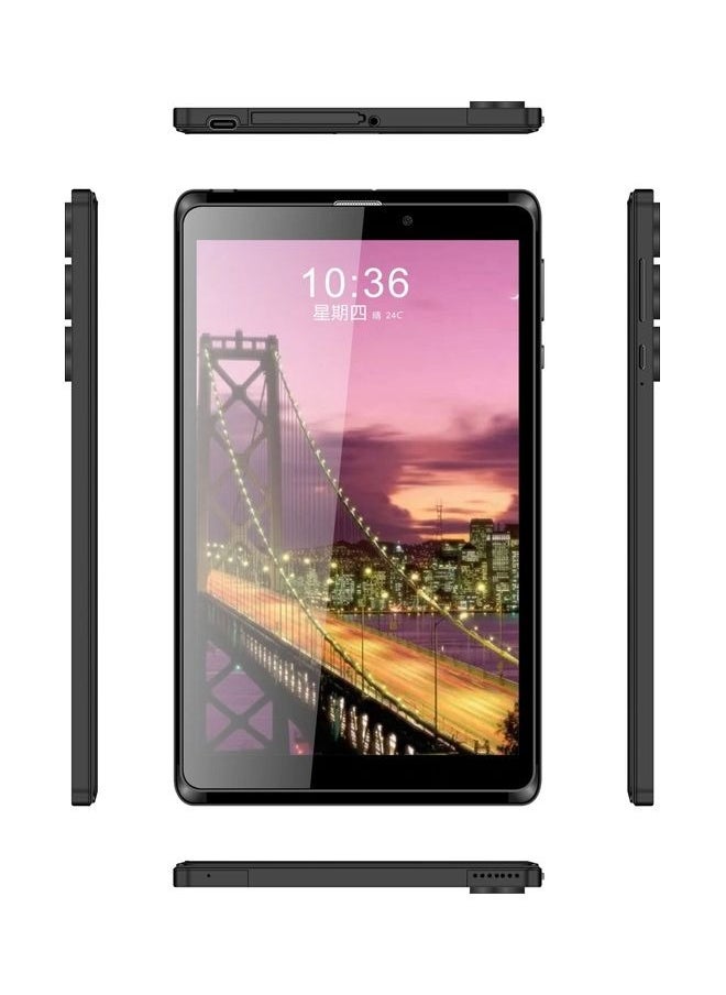 CM835 tablet Wi-Fi 5G screen size 8 inches type LTE equipped with 256 GB storage memory with 8 RAM provides a giant battery with a capacity of 8000 mAh for long-term use new version Black color (Modern version)