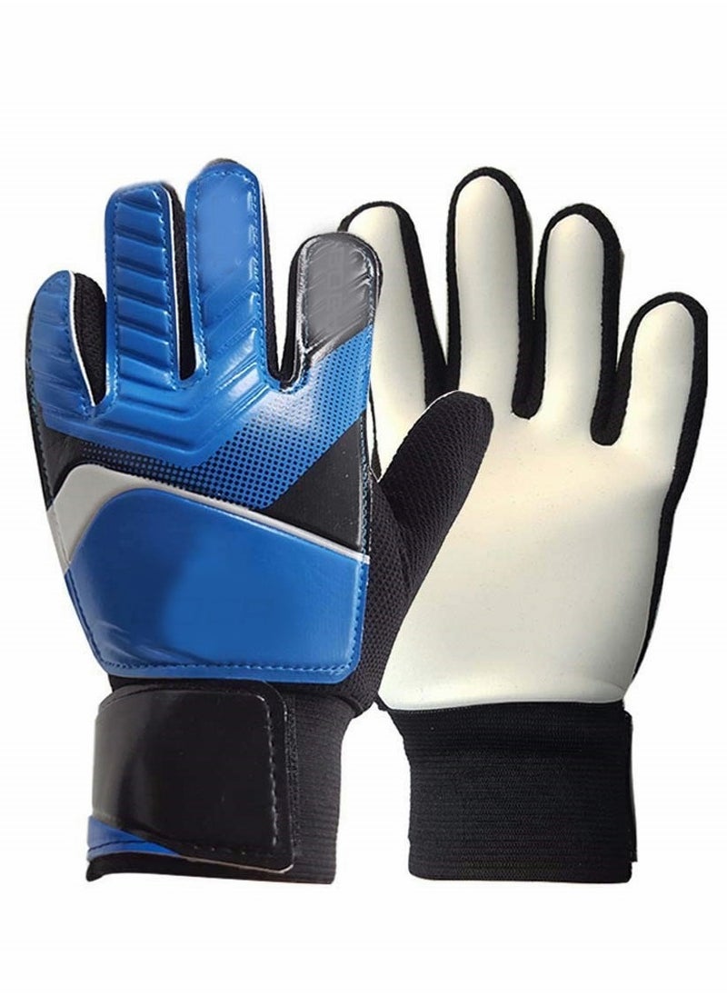 Children Football Gloves, Kids Youth Football Soccer Goalkeeper Goalie Training Gloves Gear