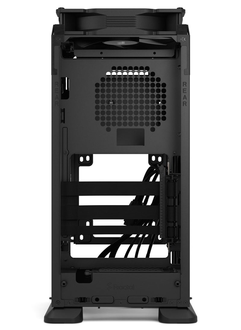 Mood Mini-ITX Small Form Factor PC Case, Motherboard Supports Upto mITX, GPUs Supports up to 325 mm, Rear magnetic filter mesh, with PCIe 4.0 Riser, FD-C-MOD1N-02