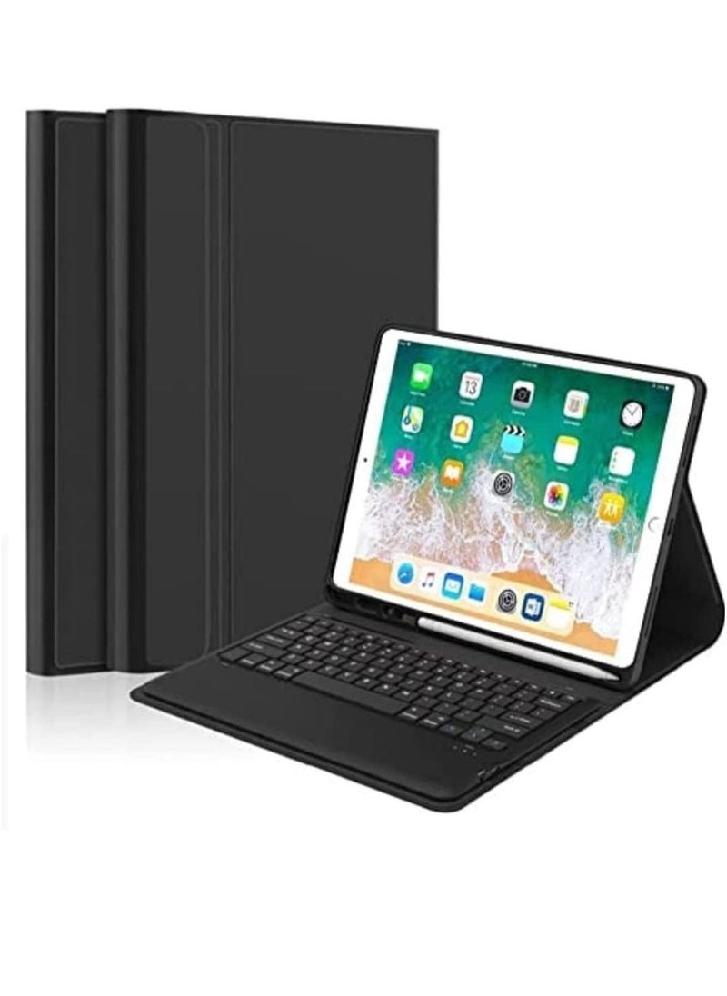 Keyboard Case for iPad Pro 12.9-inch 2017/2015 (Old Model, 2nd & 1st Generation, Ultra-Thin PU Leather Case with Wireless Detachable Keyboard