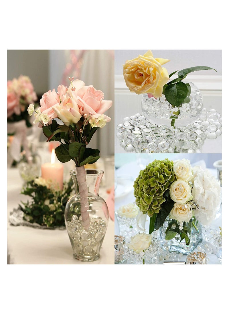 Clear Vase Filler for Candle, Perfect for Wedding Centerpieces, Floral Arrangements & Home Decor, 60000 Pieces