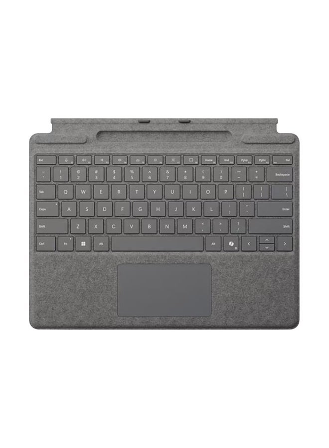 Surface Pro Keyboard with Pen Storage Platinum